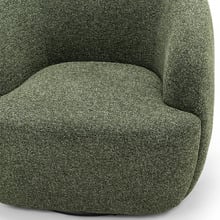 Mima Chenille Swivel Tub Chair